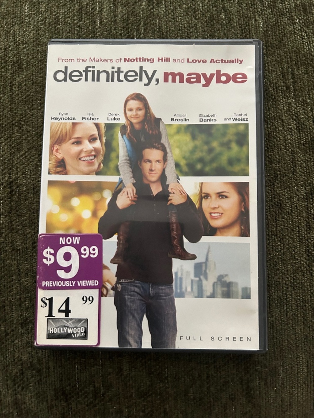 Definitely Maybe - DVD